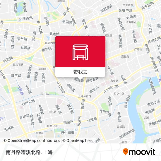 南丹路漕溪北路地图