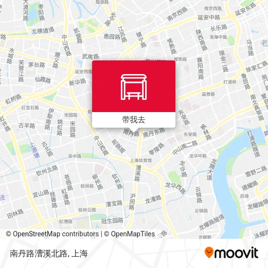 南丹路漕溪北路地图