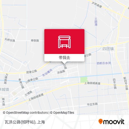 瓦洪公路(招呼站)地图