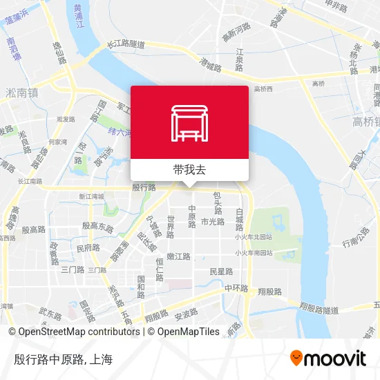 殷行路中原路地图
