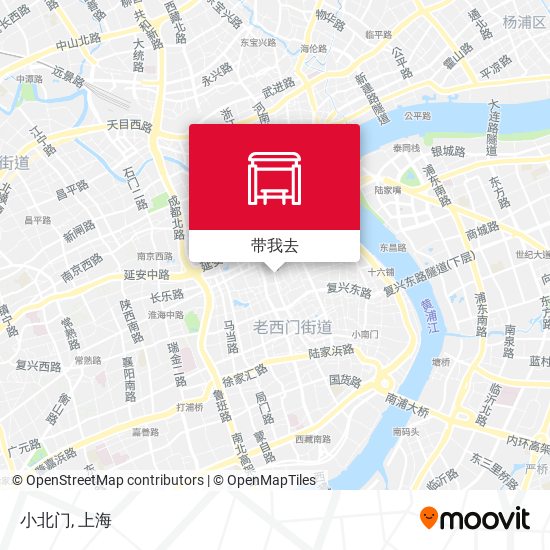 小北门地图