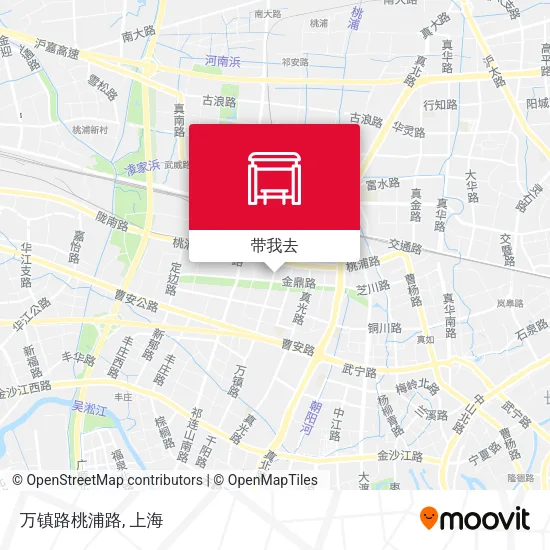 万镇路桃浦路地图