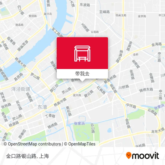 金口路银山路地图