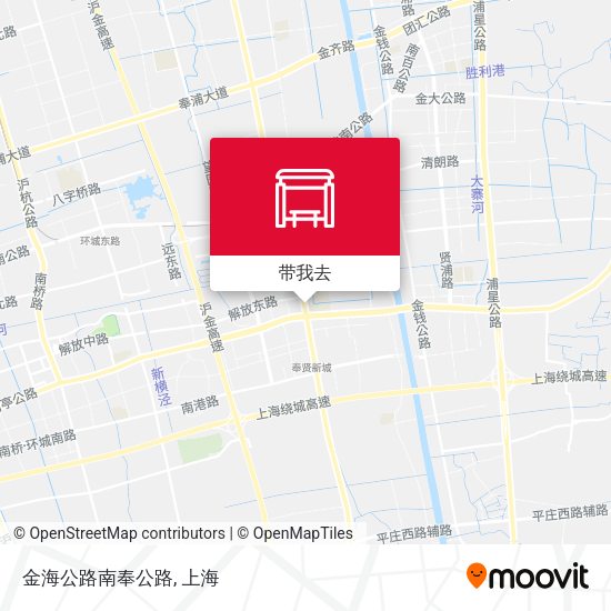 金海公路南奉公路地图
