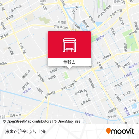 涞寅路沪亭北路地图
