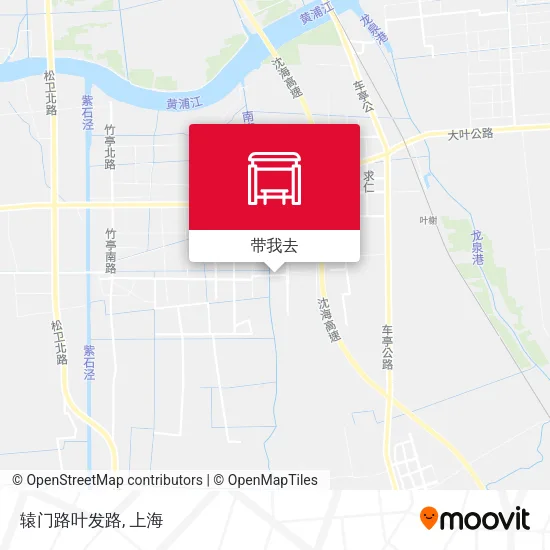 辕门路叶发路地图
