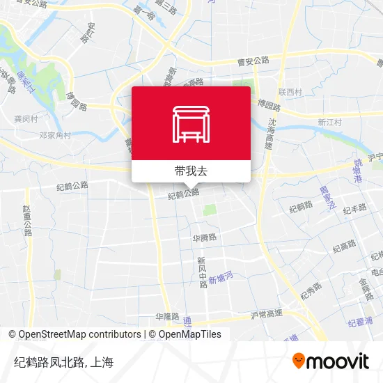 纪鹤路凤北路地图