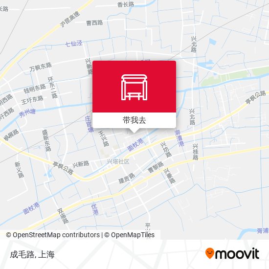 成毛路地图