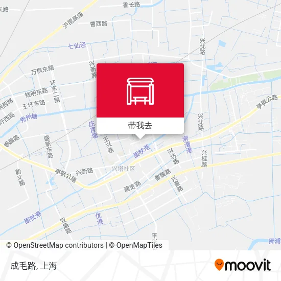 成毛路地图