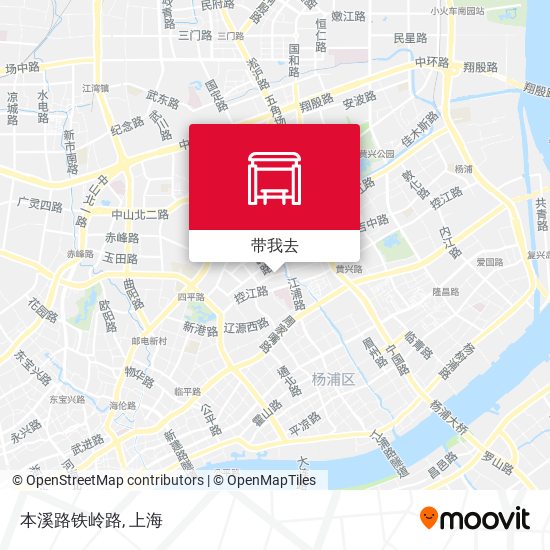 本溪路铁岭路地图