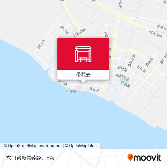 东门路新崇南路地图