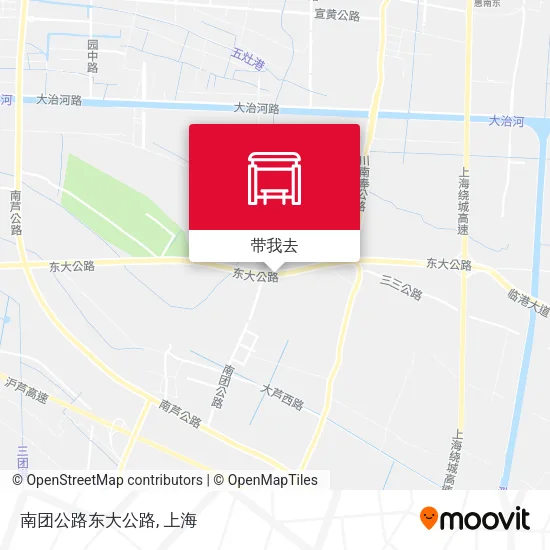 南团公路东大公路地图