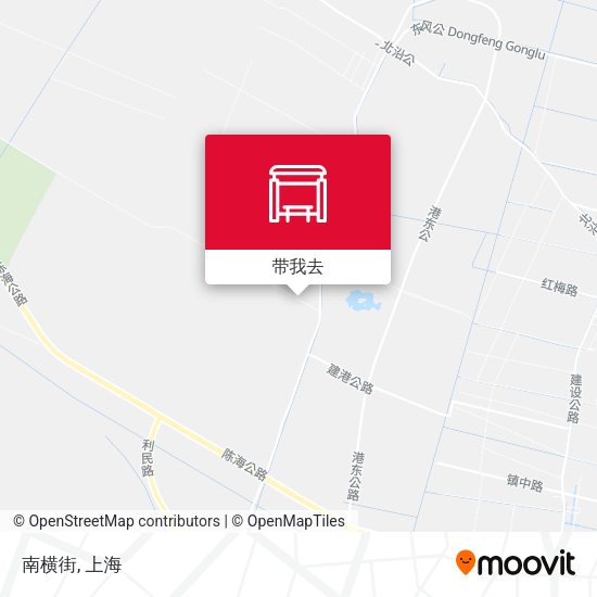 南横街地图