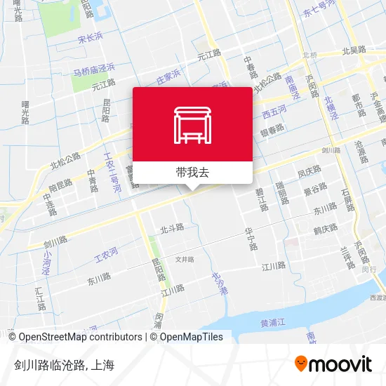 剑川路临沧路地图