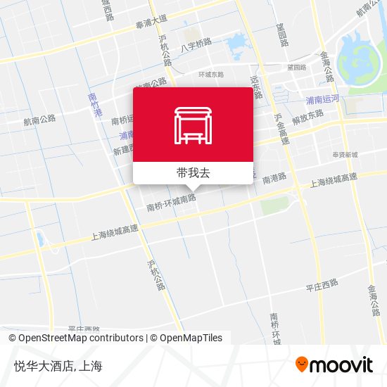 悦华大酒店地图