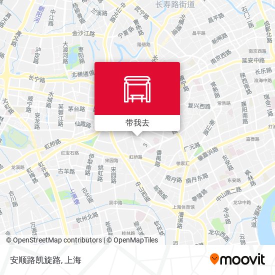 安顺路凯旋路地图