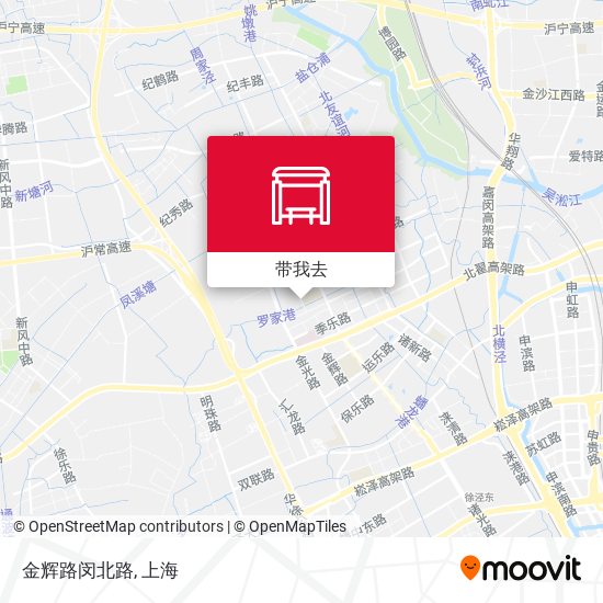 金辉路闵北路地图