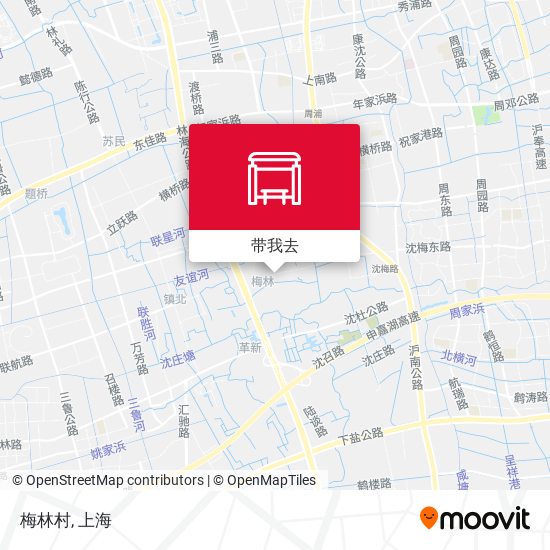 梅林村地图