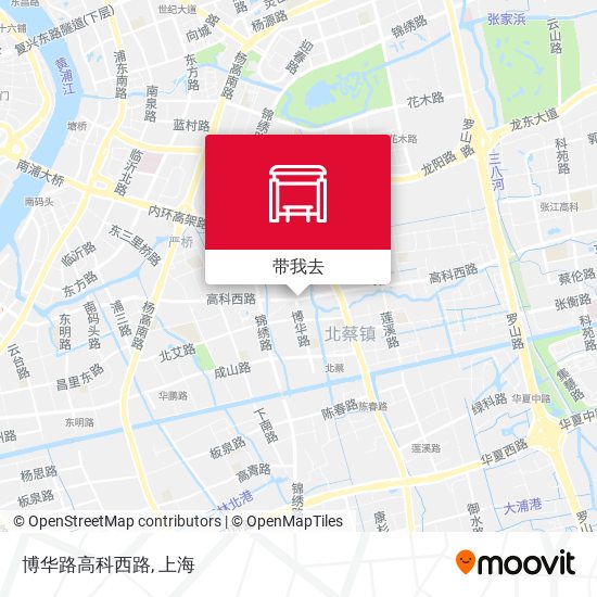 博华路高科西路地图
