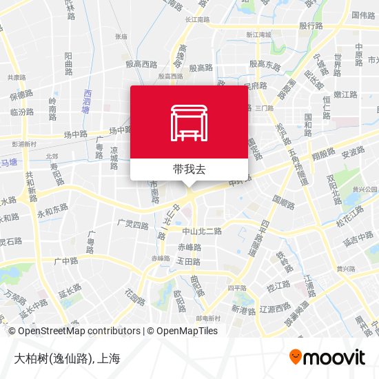 大柏树(逸仙路)地图