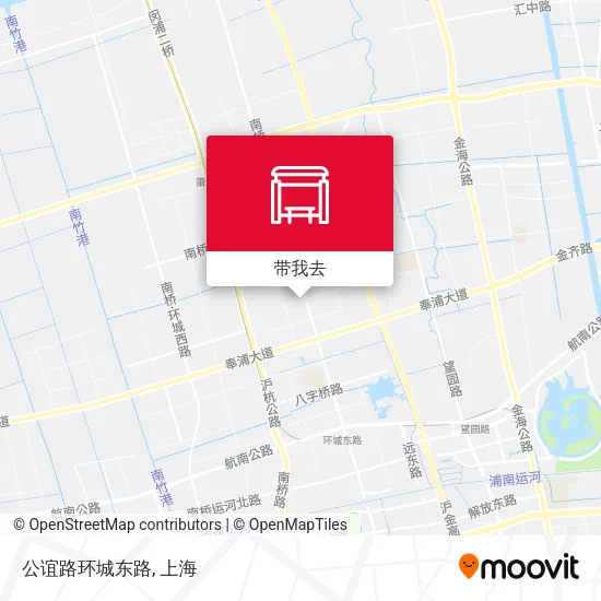 公谊路环城东路地图