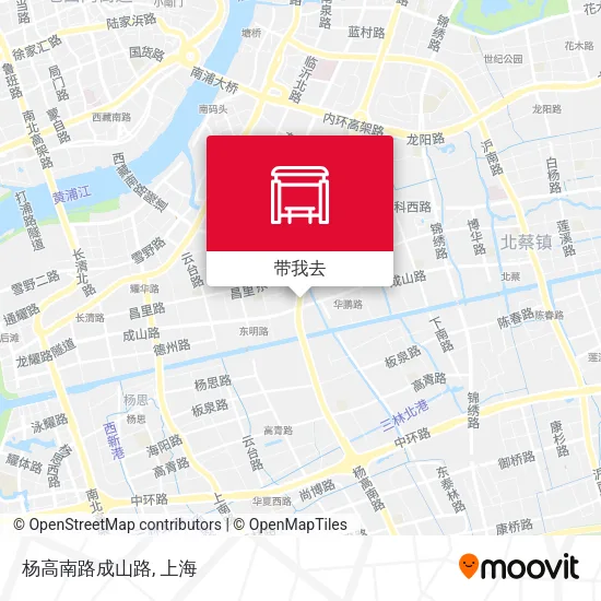 杨高南路成山路地图