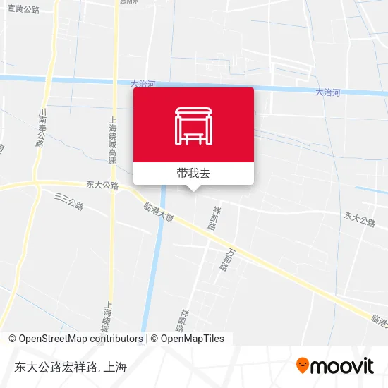 东大公路宏祥路地图
