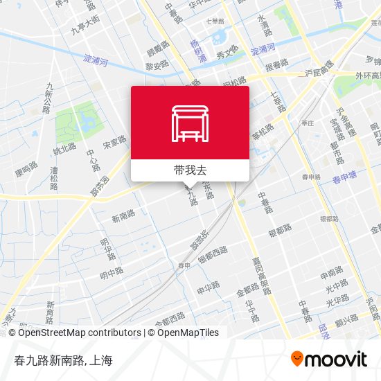 春九路新南路地图