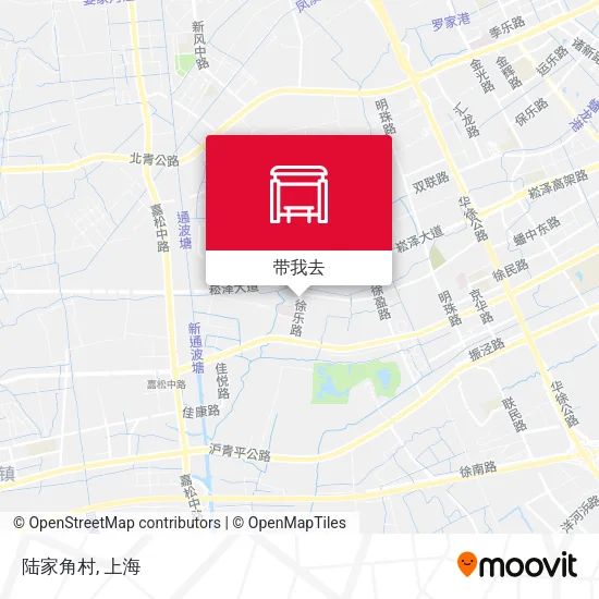 陆家角村地图