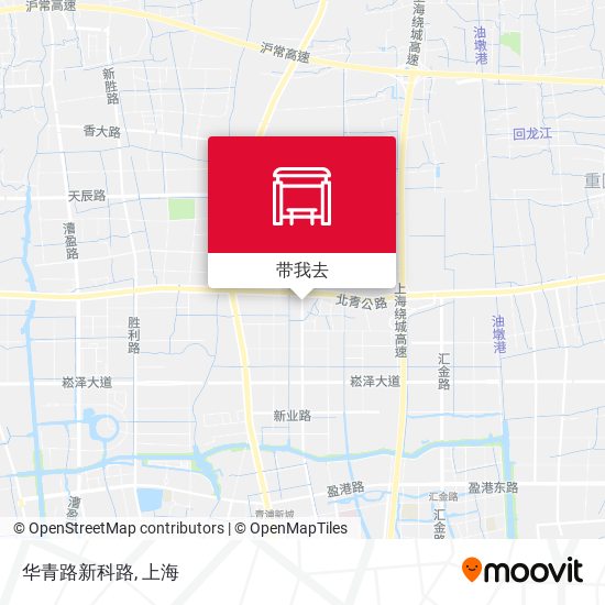 华青路新科路地图