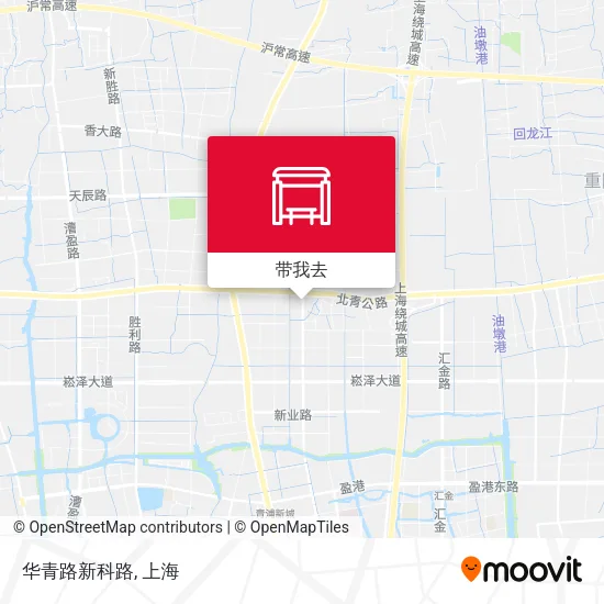 华青路新科路地图