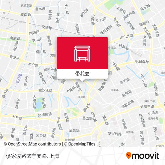 谈家渡路武宁支路地图