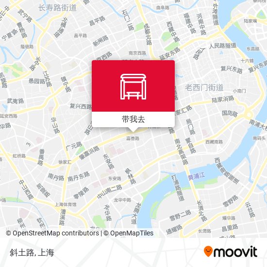 斜土路地图
