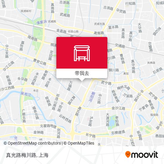 真光路梅川路地图