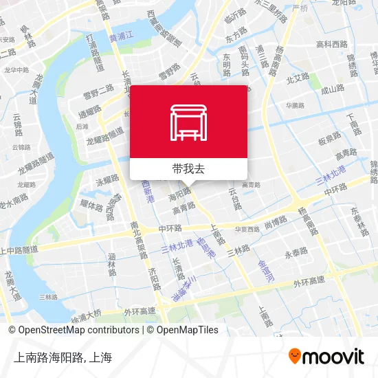 上南路海阳路地图