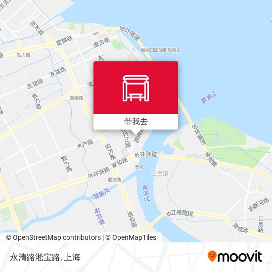 永清路淞宝路地图