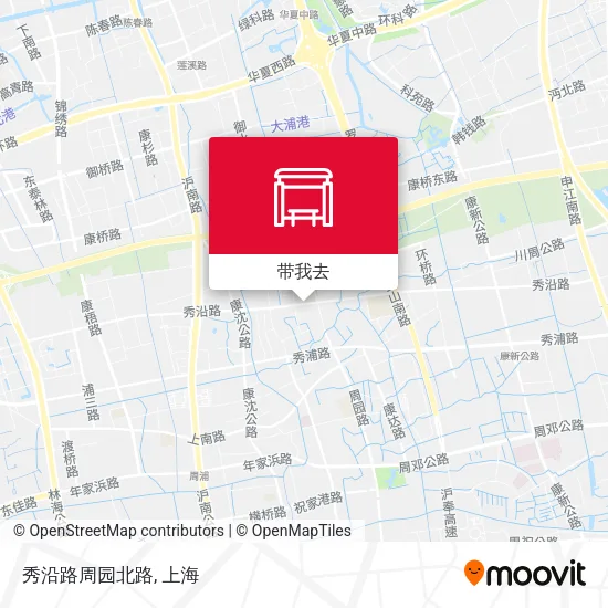 秀沿路周园北路地图