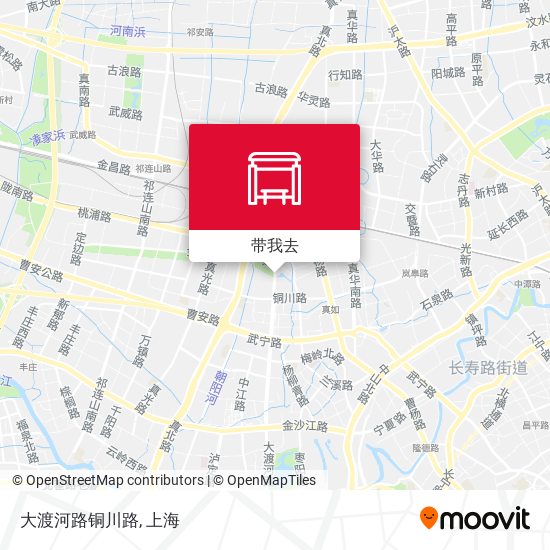 大渡河路铜川路地图