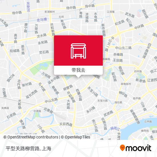 平型关路柳营路地图