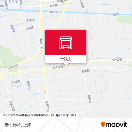 泰中港桥地图