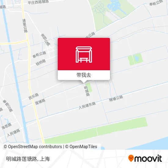 明城路莲塘路地图