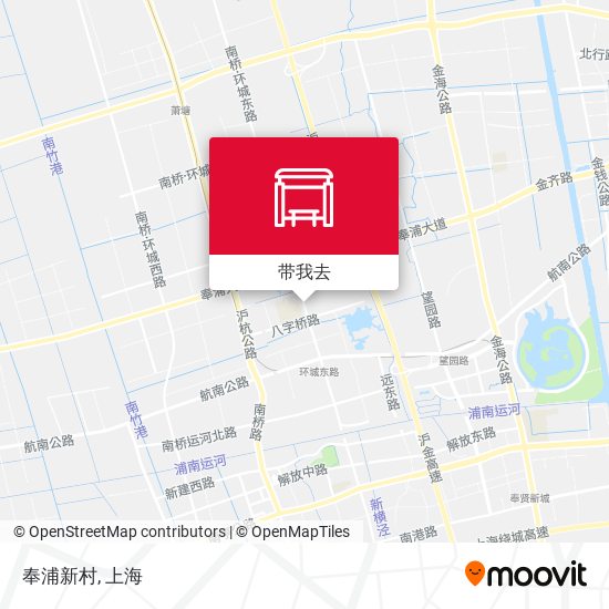 奉浦新村地图