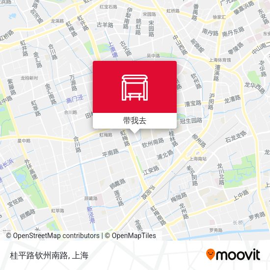 桂平路钦州南路地图