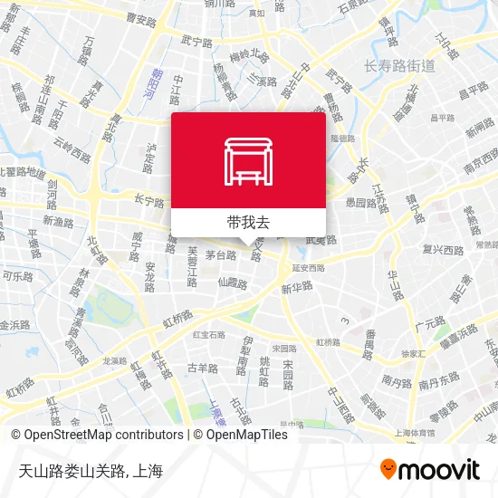 天山路娄山关路地图