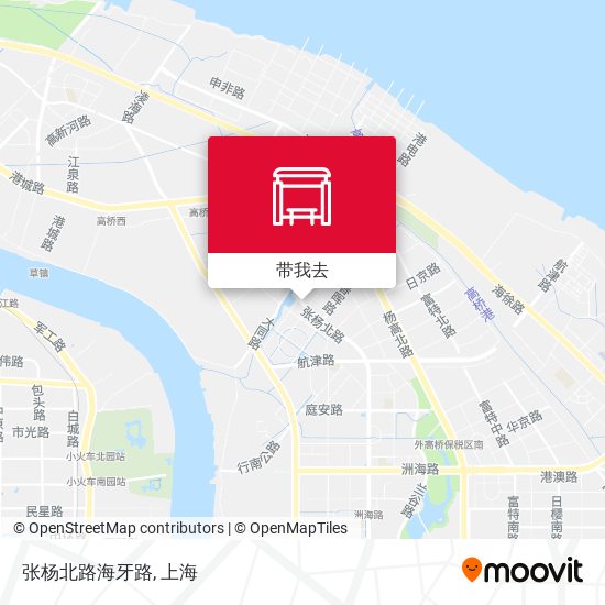 张杨北路海牙路地图