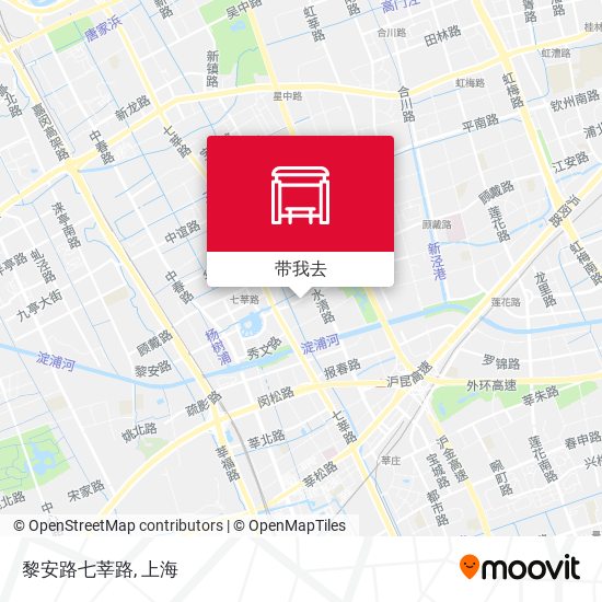 黎安路七莘路地图