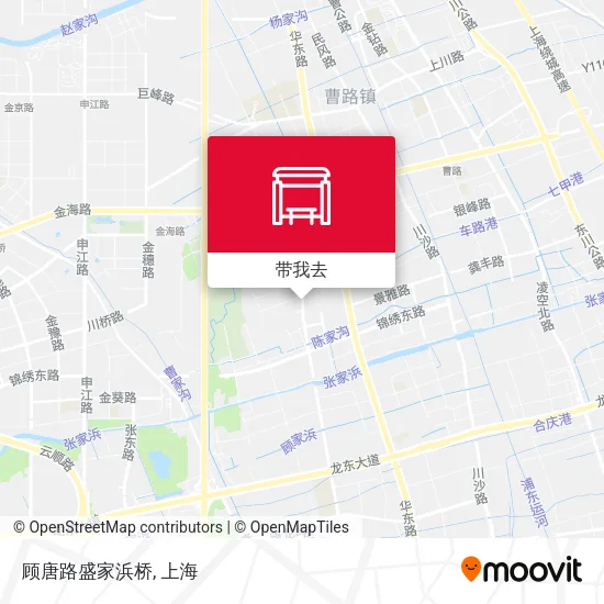 顾唐路盛家浜桥地图