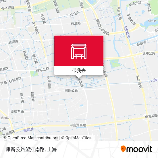 康新公路望江南路地图