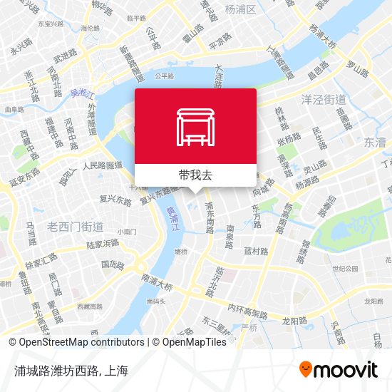 浦城路潍坊西路地图
