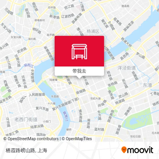 栖霞路崂山路地图